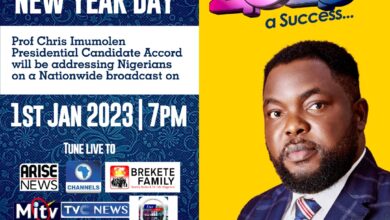 Imumolen set to unveil election master plan to Nigerians in New Year’s Day broadcast