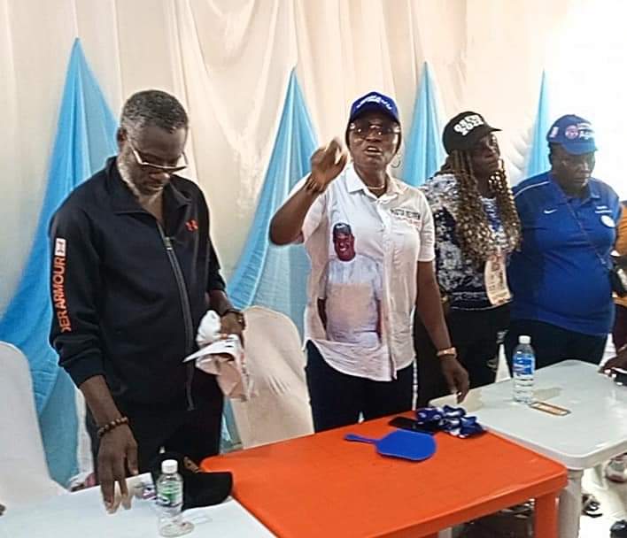 It is a great privilege to send the man Chief Tiwei Orunimighe to the Senate. Woman leader Pastor Reuben Initiative - Pst Esther Saiyou Martins