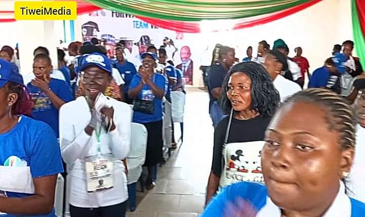 It is a great privilege to send the man Chief Tiwei Orunimighe to the Senate. Woman leader Pastor Reuben Initiative - Pst Esther Saiyou Martins