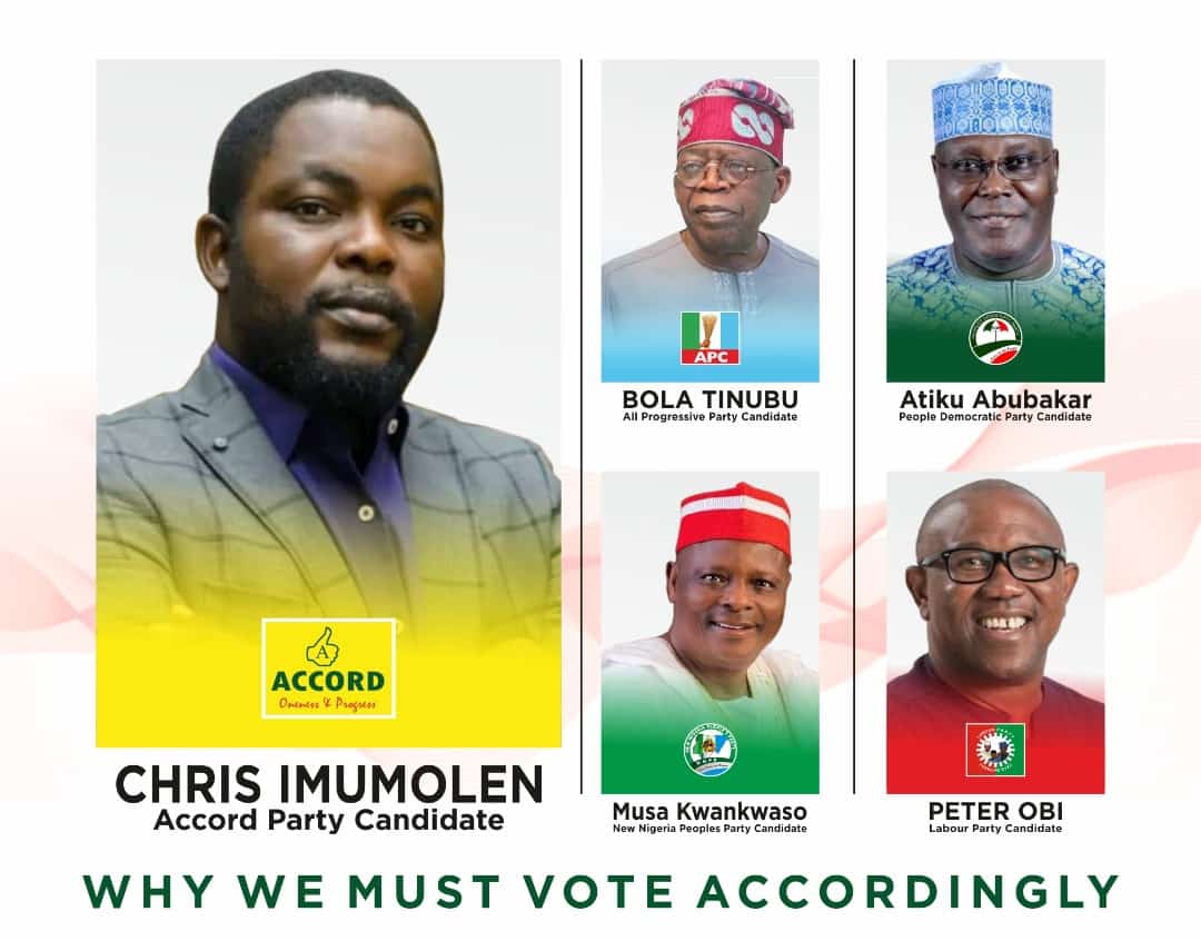 Prof Chris Imumolen says he is far better than Tinubu, Atiku and Obi Combined together