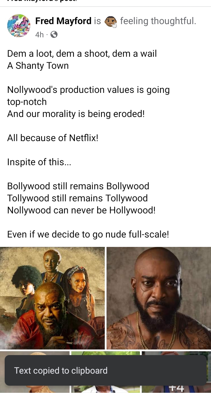 Even if we decide to go nude full-scale! Legendary Movie Director Fred Mayford