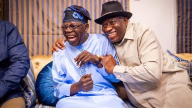 Breaking News: Tinubu received Dr. Goodluck Jonathan