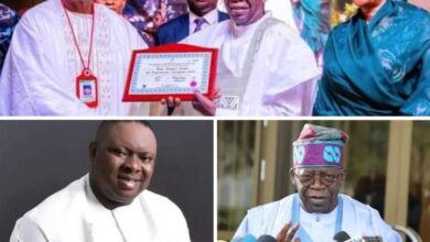 Chief Pastor Reuben Congratulates Bola Ahmed Tinubu on his victory.