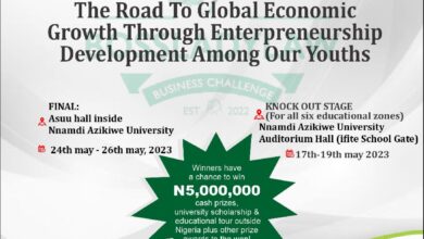 Barr. Orby Agwuncha Targets Secondary Schools As She Rolls Out Multi Million Naira Business Competition*