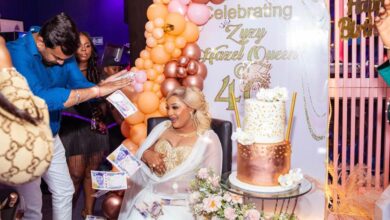 Showers Of Cash As Ezinne Ogulado Aka Hazelqueen Marks 40th Birthday Amidst Fanfare*