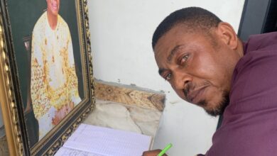 Association of Movie Producers, AMP Bayelsa Pays Condolence Visit on Former SALGA Chairman Over Demise of His Father