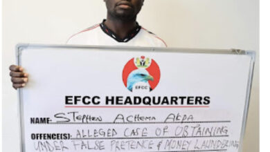 All efforts to apprehend proved futile until August 9, 2023 when he was rearrested, EFCC added.