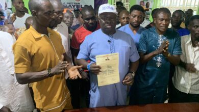 LEADERSHIP OF NIGER DELTA ABRAVE HEART UNITED MOVEMENT ENDORSE CHIEF SYLVA AND HIS DEPUTY GREAT JOSHUA MACIVER AS THEY VISIT PASTOR REUBEN.