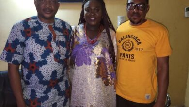 SP CHRIS NWAOGBO RECEIVED NATIONAL PRESIDENT ASSOCIATION OF MOVIE PRODUCERS IN YENAGOA.