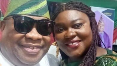 The President Association of movie Producers Nigeria Amb. Dr. Queen Blessing Ebigieson spotted with Governor of Osun state.