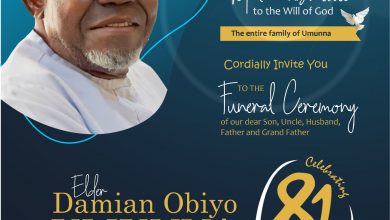 Anticipations as Late Father of Mazi Ebere Set For funeral , Top Personalities Expected