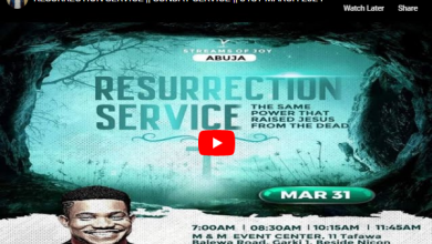 RESURRECTION SERVICE || SUNDAY SERVICE || 31ST MARCH 2024