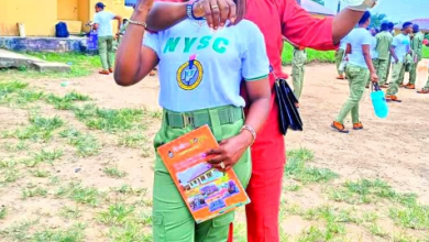 If people succeeded in telling you that it is not your job to sponsor your babe in school, they have scammed you – Nigerian man says as he celebrates his wife on her NYSC POP