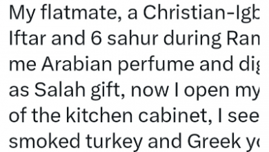 Yoruba-Muslim man reveals the kind actions from his Igbo-Christian flatmate that made him vow never to entertain tribal and religious wars
