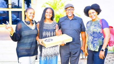 Just-In: Fadaella Foods Ltd Presents Laptop to Overall Best Student in 2023 NECO Exam, Ifebube Benson