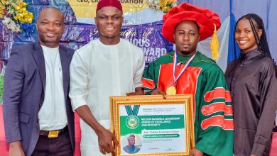 Dietake Avwerosuo Clinton Honored with ECOWAS Youth Ambassadorial Award for Exceptional Kindness and Service to Humanity