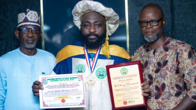 Olusegun Olorunnipa (Sleeq) Bags Honorary Professional Fellowship Doctorate in Real Estate