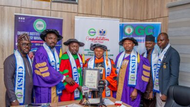 Prowess University Delaware Honours Yakubu Adabenege With Doctorate Degree