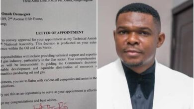 Senate Appoints Ozemegwa As Technical Assistant On Oil and Gas