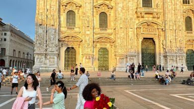 Newly married Bayelsa female Welder Faith Lesley ILevbare visits her husband abroad.