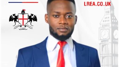 Lagos Real Estate Expert, Emmanuel Onyishi Secures Admission Into London Estate Academy