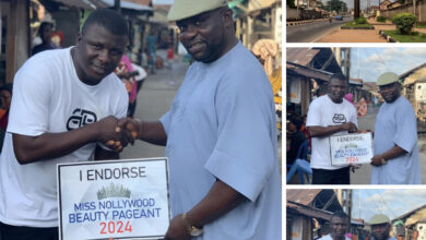 VICE PRESIDENT ACTORS GUILD OF NIGERIA (AGN) SOUTH SOUTH Chief Mokilese Joseph Osain ENDORSED THE FORTHCOMING MISS NOLLYWOOD BEAUTY PAGEANT 11TH EDITION.