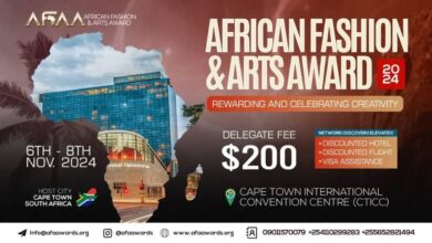 AFAA 2024: Connecting Africa through Fashion and Arts as AFAA is set to Celebrate and Reward Africa’s Top Creatives In Cape Town South Africa.