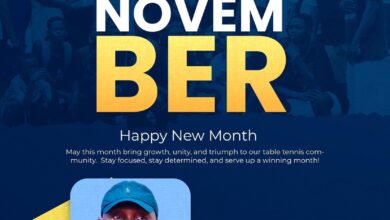 Dear Table Tennis Family