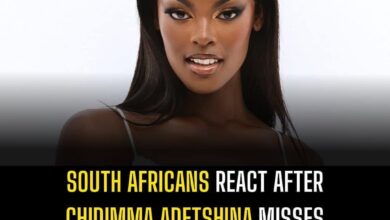 South Africans react after Chidimma Adetshina misses out on the Miss Universe 2024 crown