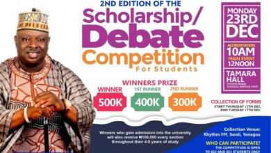 PASTOR REUBEN CLIFFORD WILSON FOUNDATION PRESENTS: SEASON 2 OF THE SCHOLARSHIP/DEBATE COMPETITION