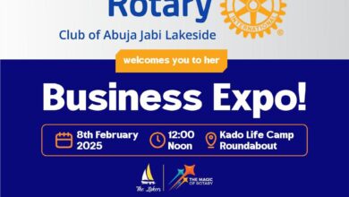High Sales Expectations As Rotary Club Jabi Lakeside Set To Hold Free Business Expo*