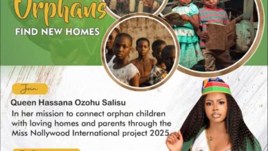 Miss Nollywood International Queen Hassana Ozohu Salisu: A Beacon of Hope for Orphans in Nigeria