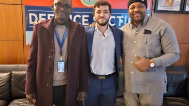 *Hon. Jim Okolo Holds Strategic With Nigerian Defence Corps In US Towards strengthening international military collaboration*