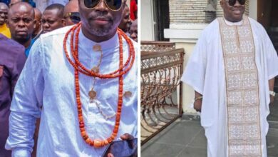 CHIEF PASTOR REUBEN CEO REUWELLS OIL AND GAS FELICITATES WITH HIGH CHIEF KESTIN PONDI ON THE OCCASION OF HIS BIRTH ANNIVERSARY TODAY.