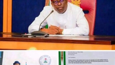 BREAKING: Rivers State House of Assembly led by Wike’s ally, Martin Amaewhule demands sack of all commissioners under Governor Fubara within 48 hours.