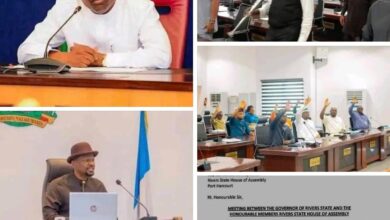 Governor Fubara invites Wike’s ally and Speaker of Rivers State House of Assembly, Martin Amaewhule and other assembly members to a meeting at the government house