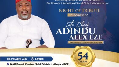 Night of Tribute to Hold in Honour of Renowned Member of Pinnacle International, Chief Anaeliaku*