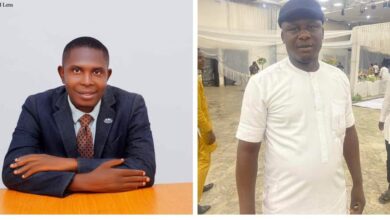 Mr. Barakumo Solomon Odede Felicitate with PDP Chairman Yenagoa LGA Dr. Samuel Ogbolosingha on his Birthday