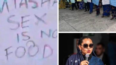 BAYELSA WOMEN PROTEST AT OXBOW LAKE AGAINST SEN. NATASHA