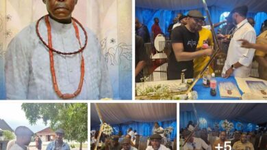 GEN. IBENA RUFUS SALVATION LEADS PAP DELEGATION TO HONOR LATE CHIEF CAPT. SNR. APST. FELIX BEBEKEMIAYE ADURUMOKUMO EKPRTIPU