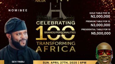 Peace Legends Awards Aiming to Celebrate 100 Brand, Personalities Transforming Africa to Hold April