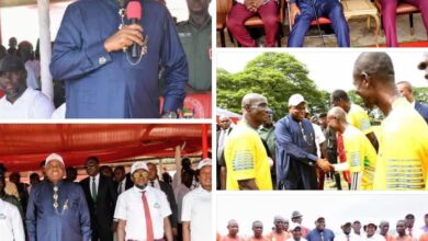 Gov. Diri Attends G.S.S Odi Founder’s Day Opening