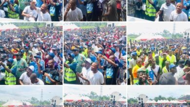 BAYELSANS EMBRACE NEW ASSOCIATES, HOLDS MEGA RALLY IN HONOR OF PRESIDENT. ASIWAJU BOLA AHMED TINUBU, INAUGURATES CHAPTER IN YENAGOA.