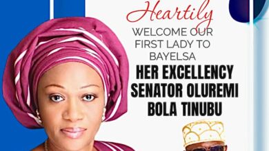 Pastor Reuben Initiative for Good leadership and accountability welcome the First Lady of Nigeria to Bayelsa state