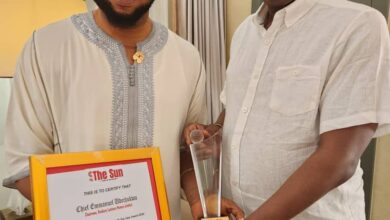 Business Mogul, Don Okonkwo Salutes Chief Udechukwu On Sun Newspaper Award*