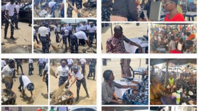 POLICE COMMEMORATE NATIONAL POLICE DAY WITH MEDICAL OUTREACH, ENVIRONMENTAL SANITATION IN SWALI MARKET*