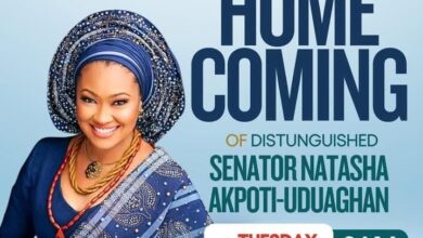 BREAKING NEWS.  Nigerian Police Warn Senator Natasha, Call For Cancellation Of Kogi Homecoming Event.