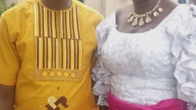 DR. SOLOMON DAVID CONGRATULATES PST ESTHER MARTINS . ON HER BIRTHDAY CELEBRATION.