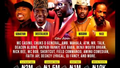 High Expectations As Seyi Law Marks 20 Years on Stage, Nasboi, 9ice, Destalker, Senator, Others To Perform