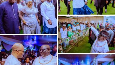 Tinubu, Jonathan, Akpabio, Oborevwori, Others Eulogize Clark at Funeral